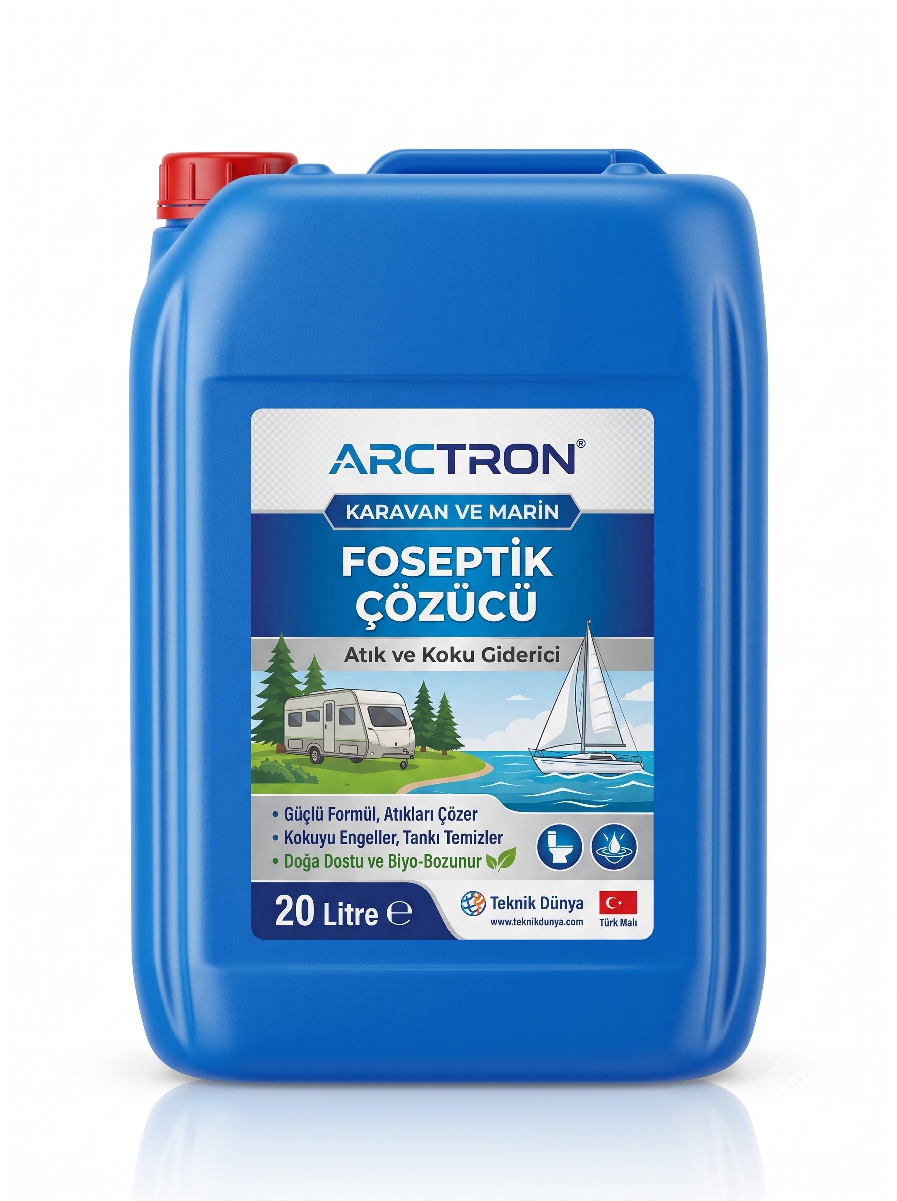 ARCTRON Karavan ve Marin Foseptik Çözücü - 20 KG