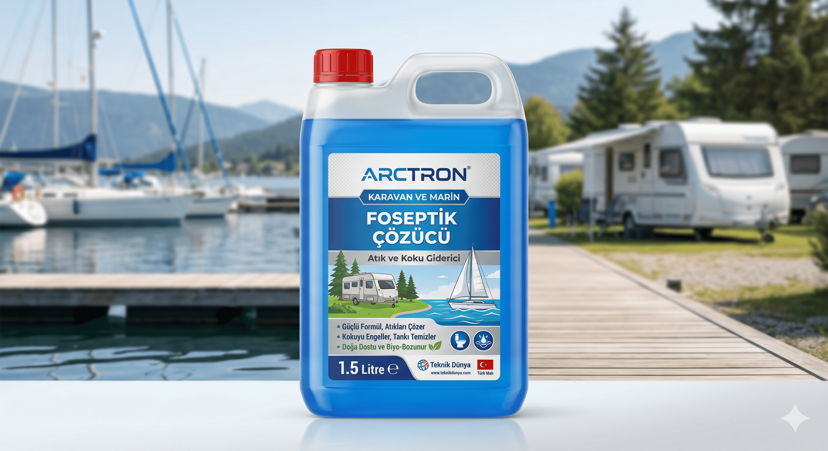 ARCTRON Karavan ve Marin Foseptik Çözücü