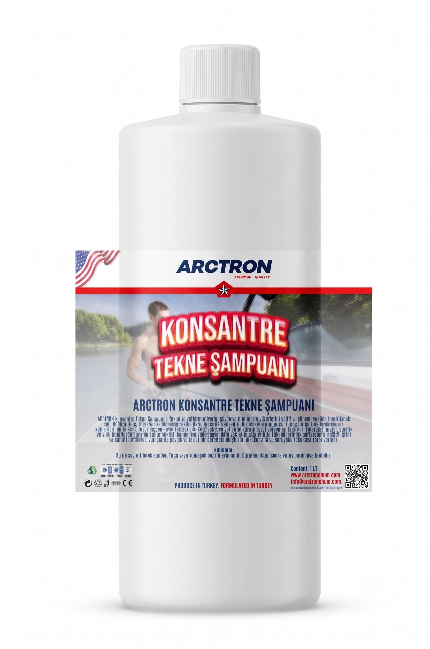 ARCTRON Konsantre Tekne Şampuanı - 1 KG