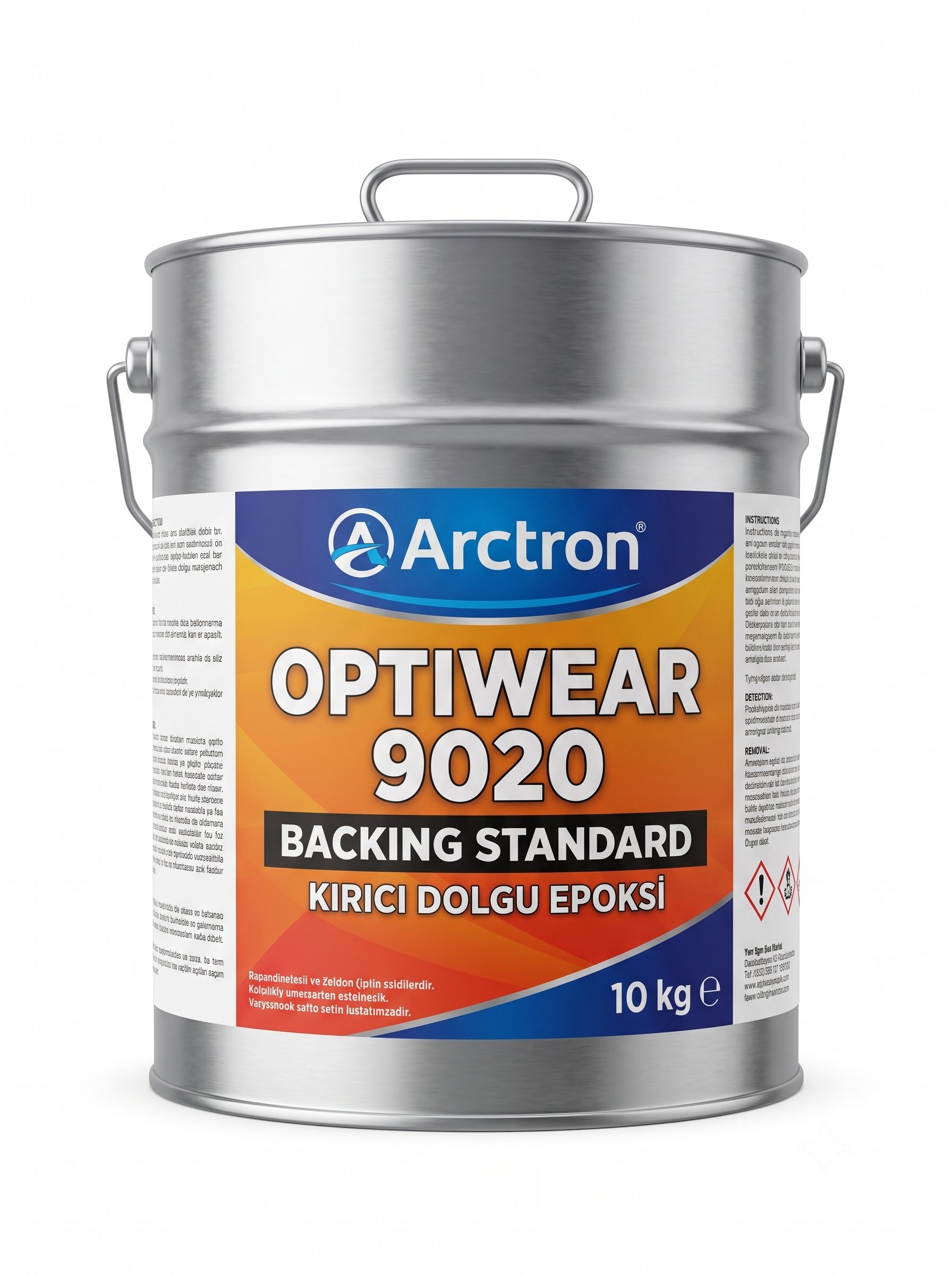 ARCTRON OPTİWEAR 9020 BACKING-STANDARD Kırıcı Dolgu Epoksi - 20 KG