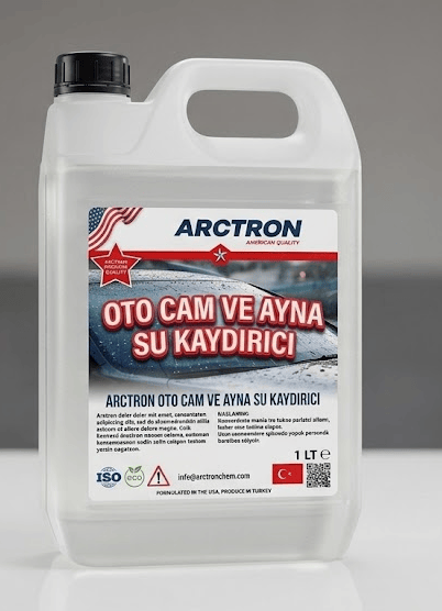 ARCTRON Oto Cam ve Ayna Su Kaydırıcı 1 Lt
