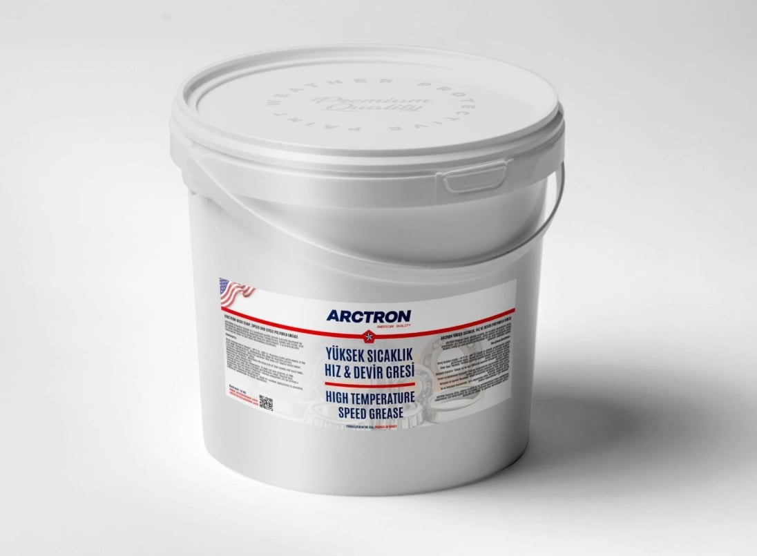Arctron Yüksek Sıcaklık, Hız ve Devir Polyurea Gresi - 14 KG