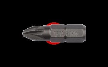 Ceta Form 1/4'' Pozidriv Bits Uç (50'li Pakette) - PZ3 x 25 mm