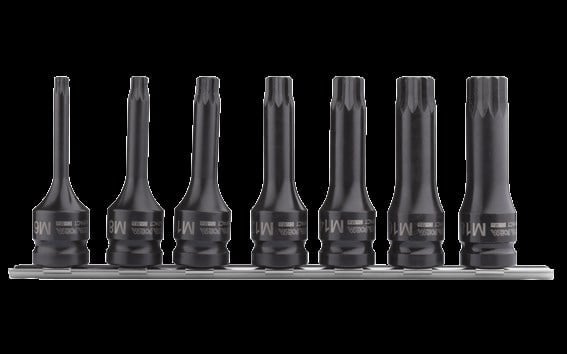 Ceta Form 7 Parça 1/2'' XZN Uçlu Havalı Lokma Takımı