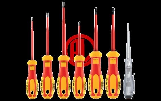Ceta Form 7 Parça C-PLUS Slimline 1000V Tornavida Takımı - Düz/PH