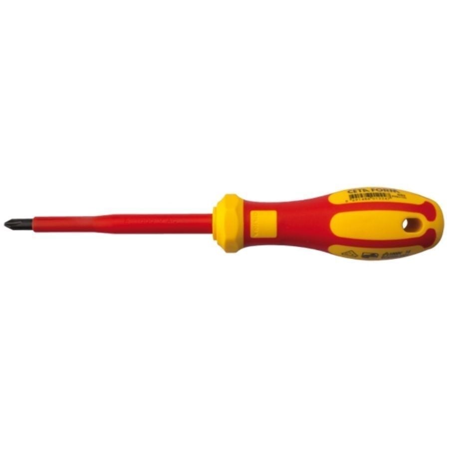 Ceta Form C-PLUS 1000V Yıldız Uçlu Tornavida (VDE) - PH1 x 80 mm