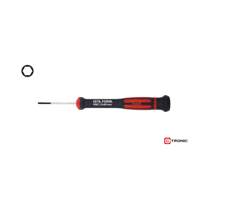 Ceta Form C-TRONIC Allen Uçlu Elektronikçi Tornavida - 1.5x40 mm