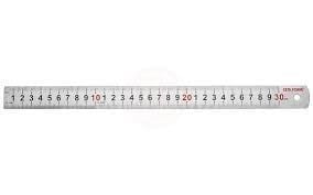 Ceta Form Çelik Cetvel (Paslanmaz Çelik) - 50 cm