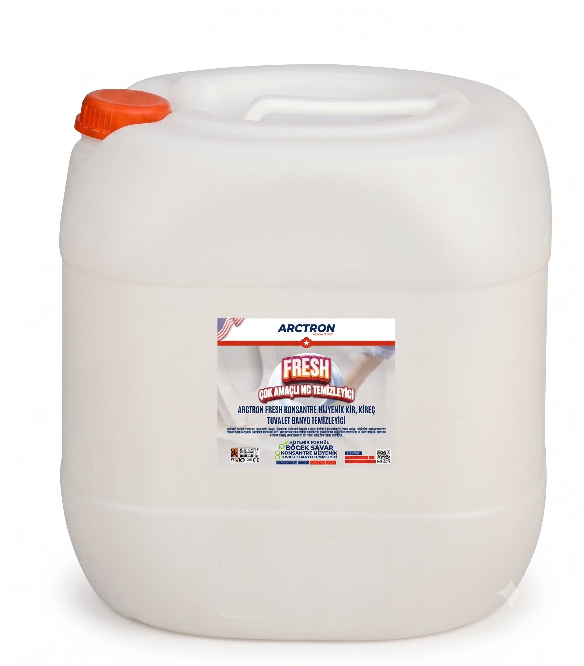 Fresh Konsantre Hijyenik Tuvalet Banyo Temizleyici - 20 KG