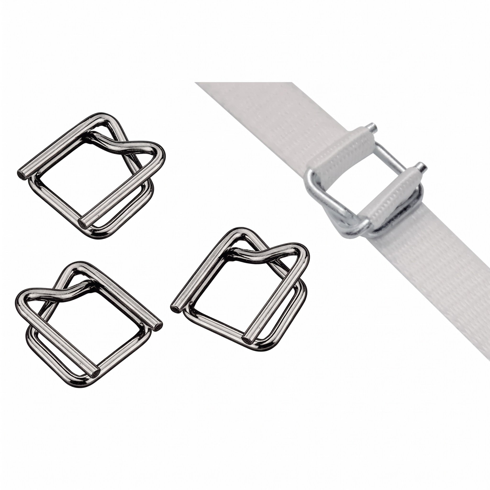 Kompozit Ve Polyester Çember Tokası Bukle Toka 13 mm - 1000 Adet