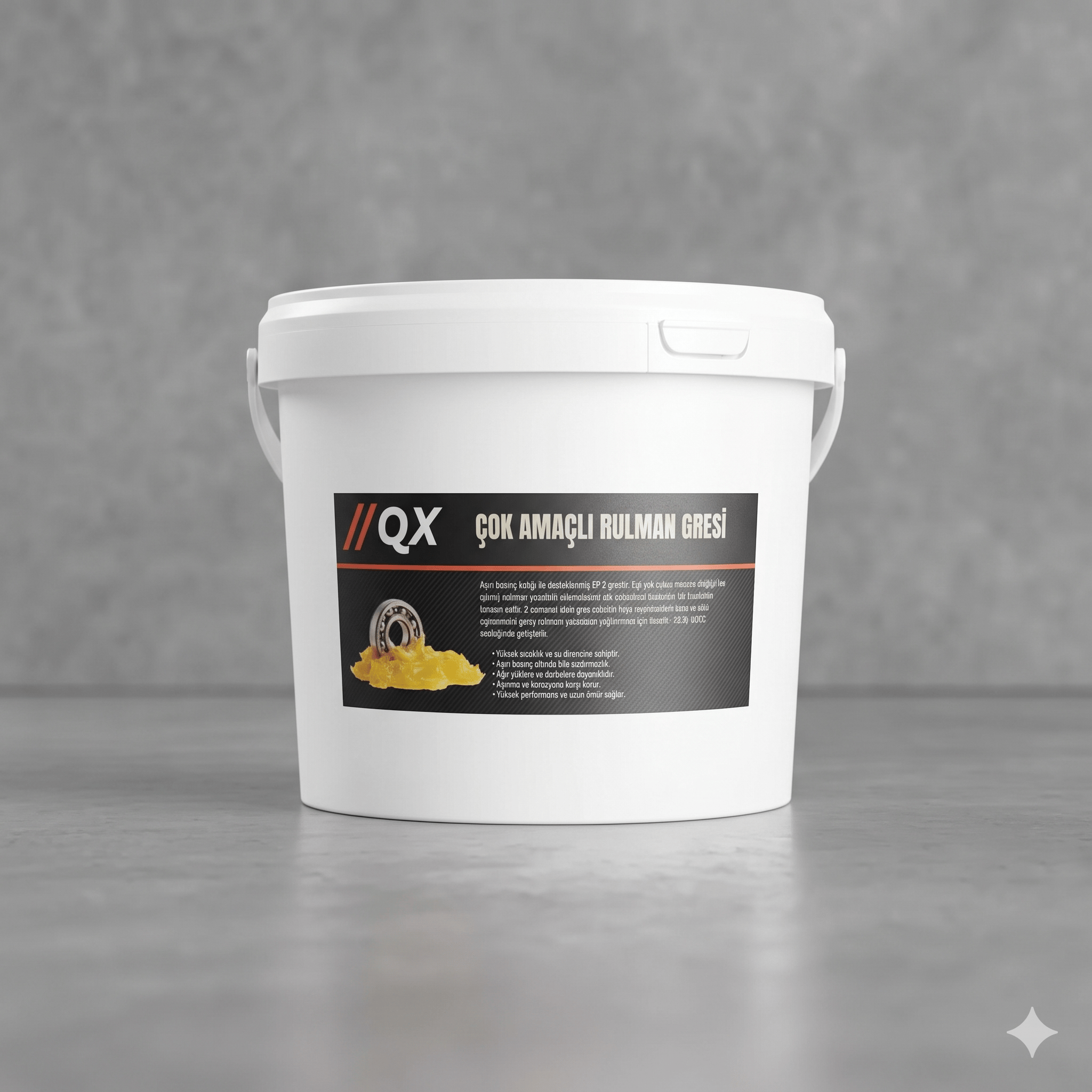 QX Genel Amaçlı EP Rulman Gresi - 14 KG