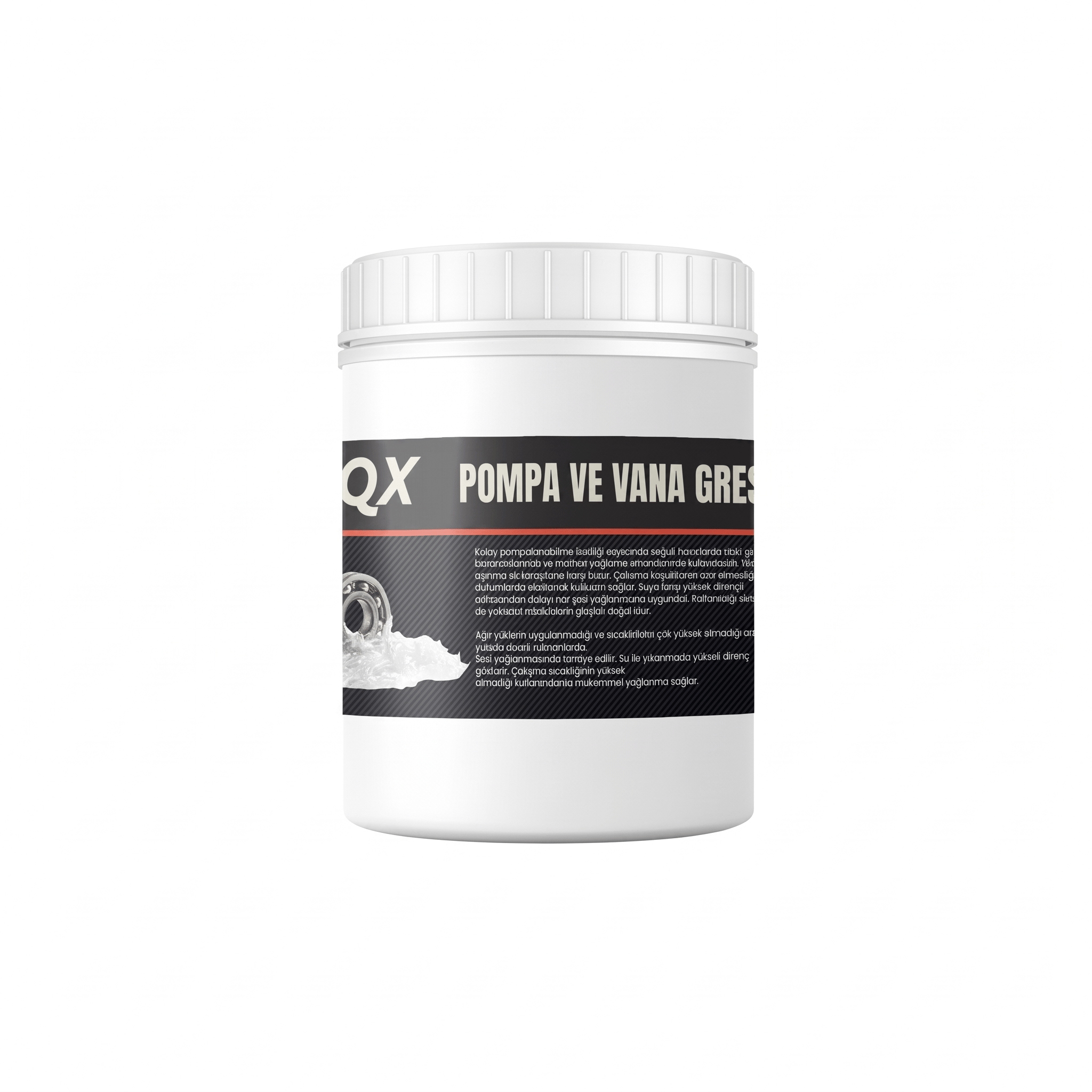 QX Silikon Pompa ve Vana Gresi - 500 GR