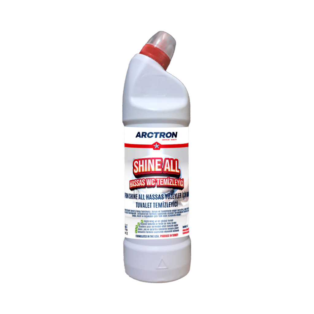 Shine All Hassas Yüzeyler İçin Banyo Tuvalet Temizleyici 1 Lt