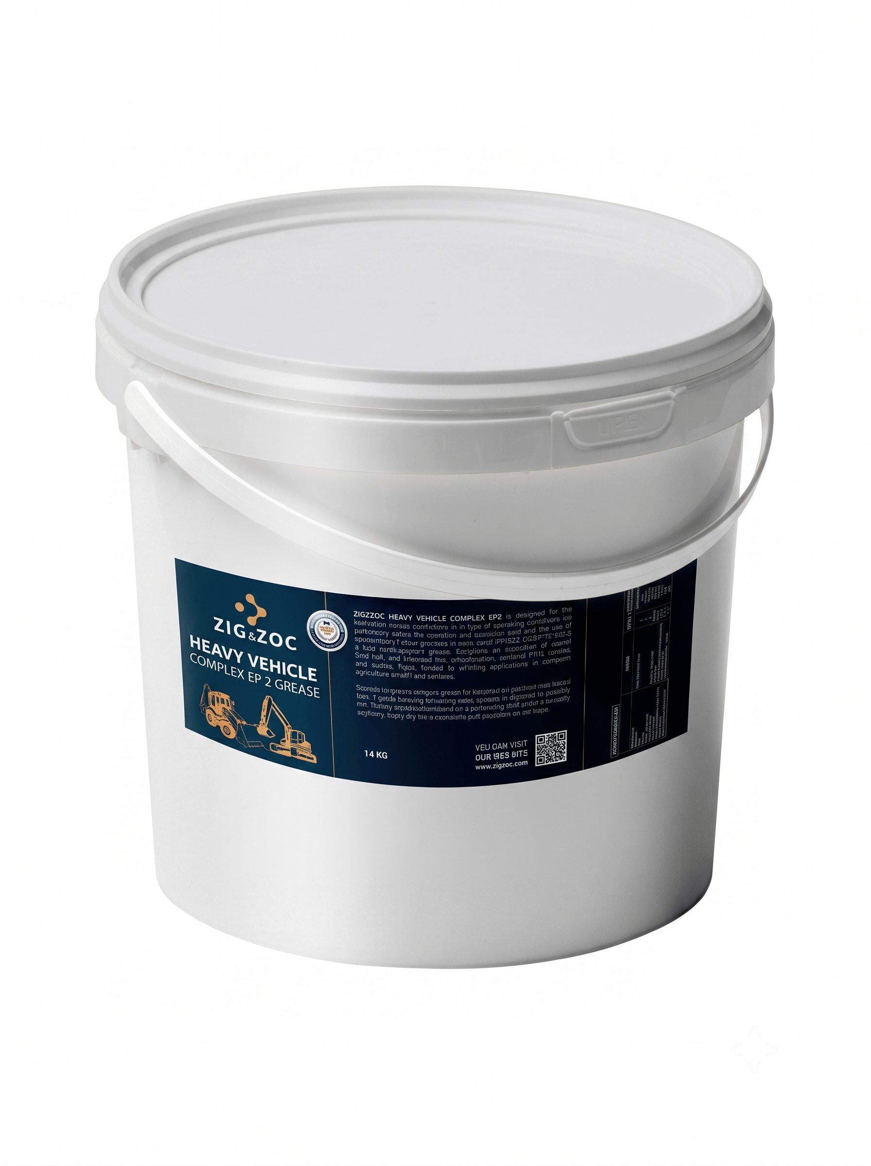 ZIG&ZOC Ağır Yük ve İş Makinesi Gresi - 14 KG