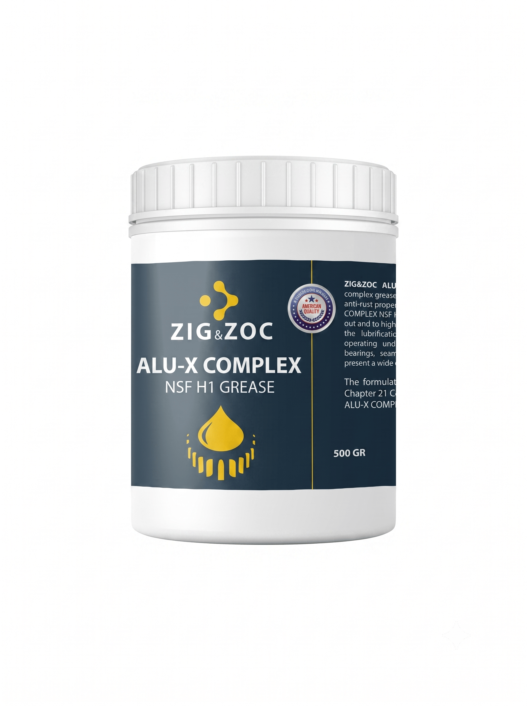 ZIG&ZOC ALU-X  NSF H1 Alüminyum  Complex Gres - 1 KG