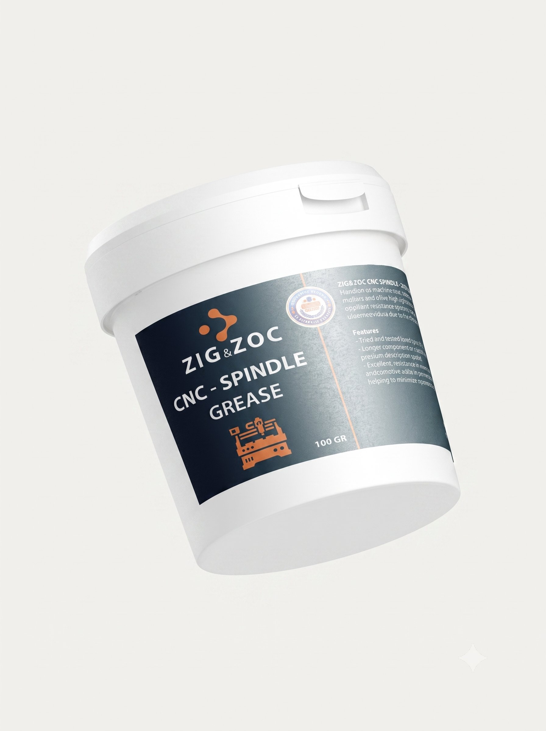 ZIG&ZOC CNC Lityum Kompleks Sentetik Yüksek Hız Gresi - 100 GR