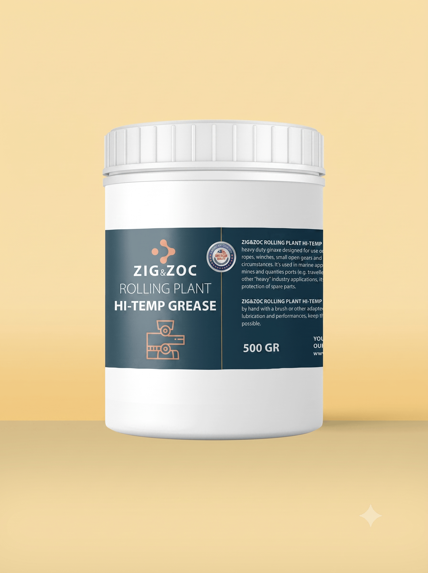 ZIG&ZOC HT 300 Yüksek Isı Hadde Gresi - 1 KG