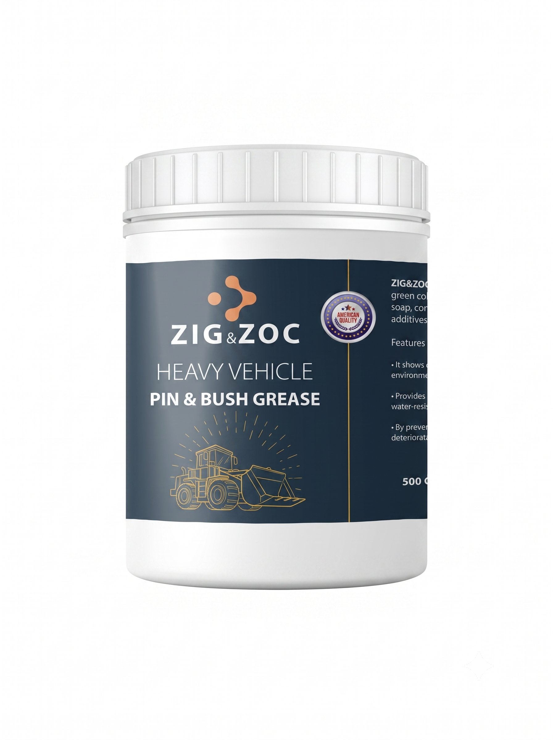 ZIG&ZOC İş Makinesi Burç ve Pim Gresi - 1 KG