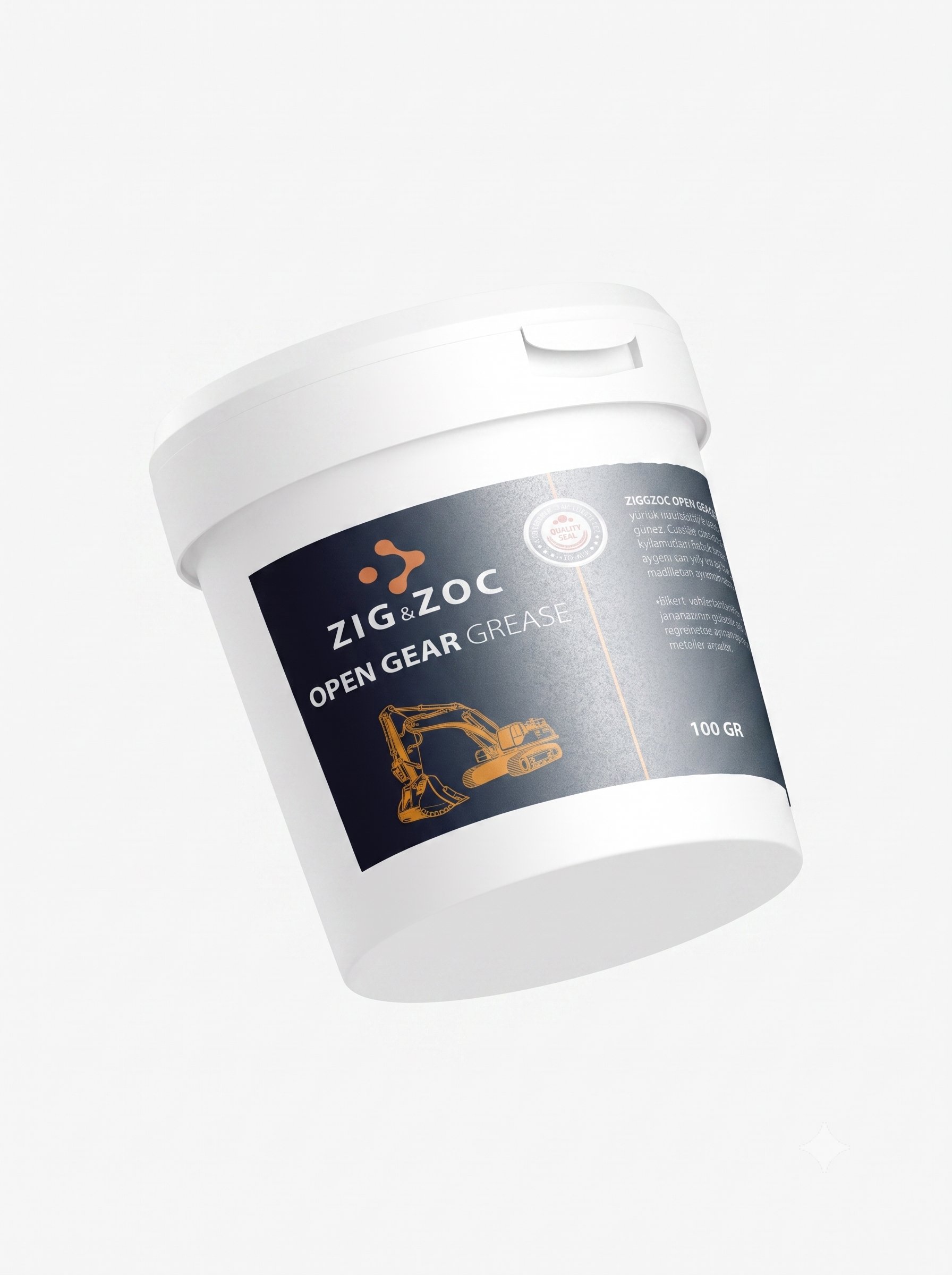 ZIG&ZOC İş Makinesi Göbek Dişli Gresi - 100 GR