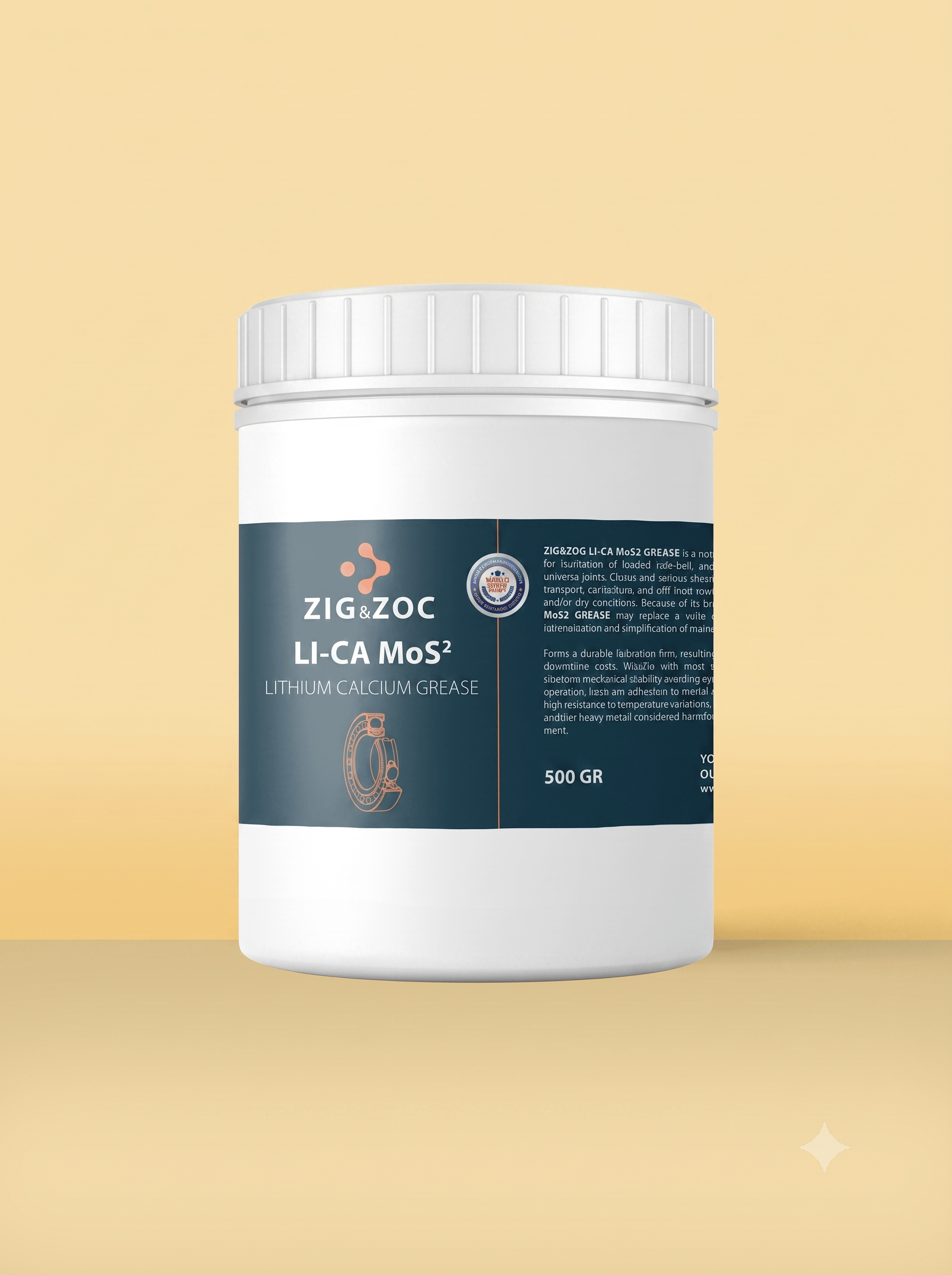 ZIG&ZOC LI-CA Genel Amaçlı Lityum Kalsiyum Gres - 1 KG