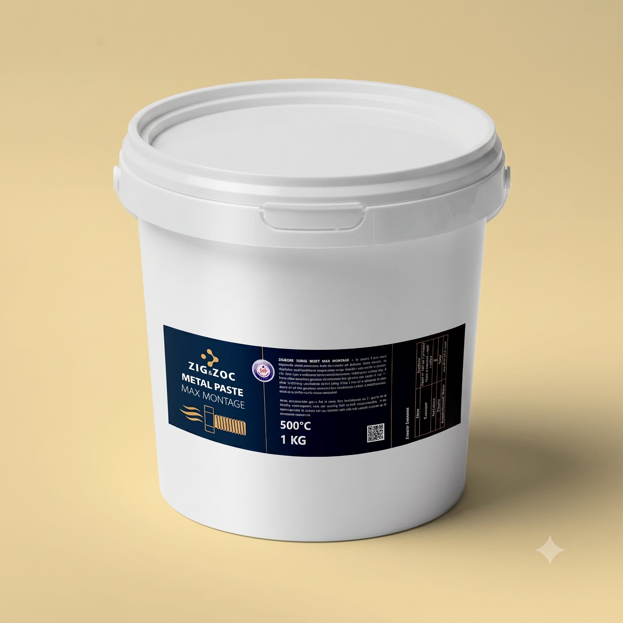 ZIG&ZOC Max Montage Anti Seize Metal Montaj Pastası - 14 KG