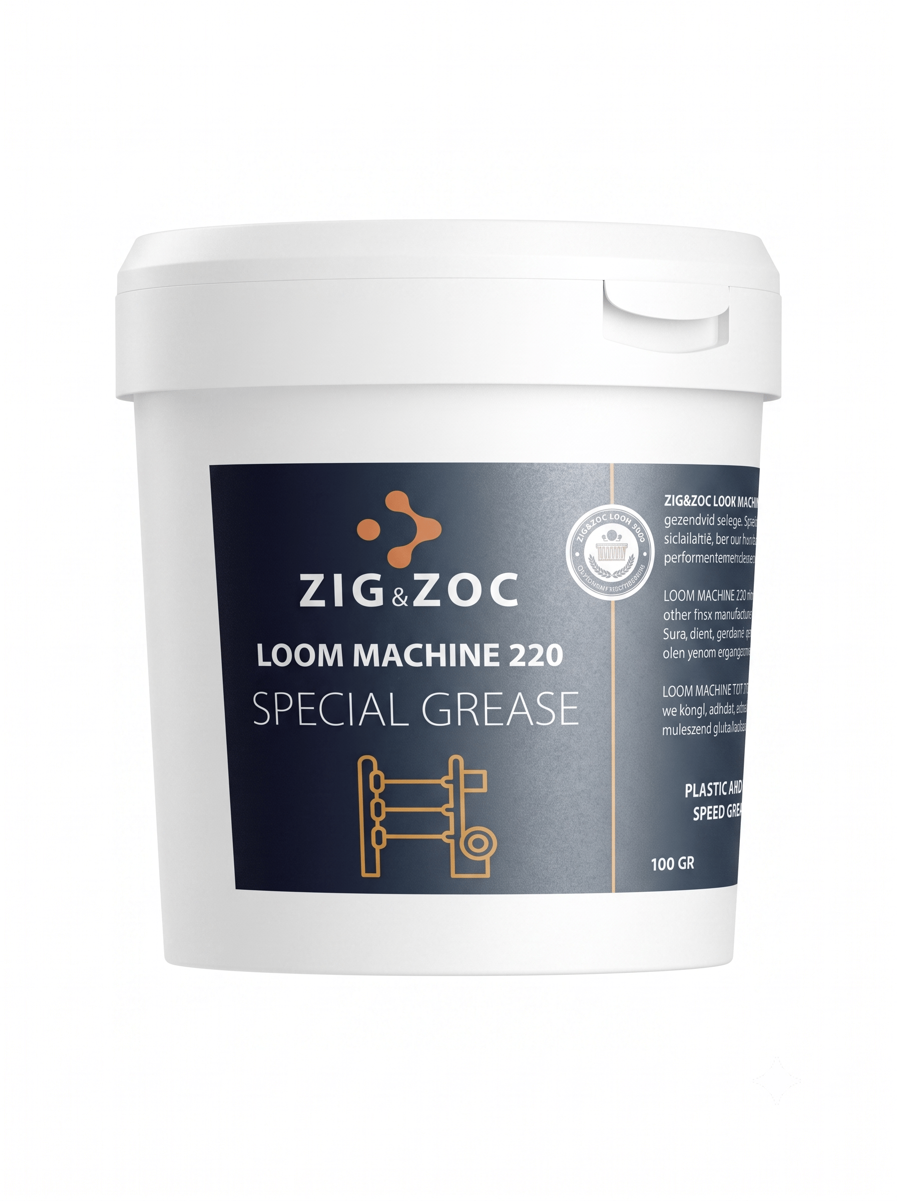 ZIG&ZOC Tekstil Dokuma Özel Tezgah Gresi - 100 GR