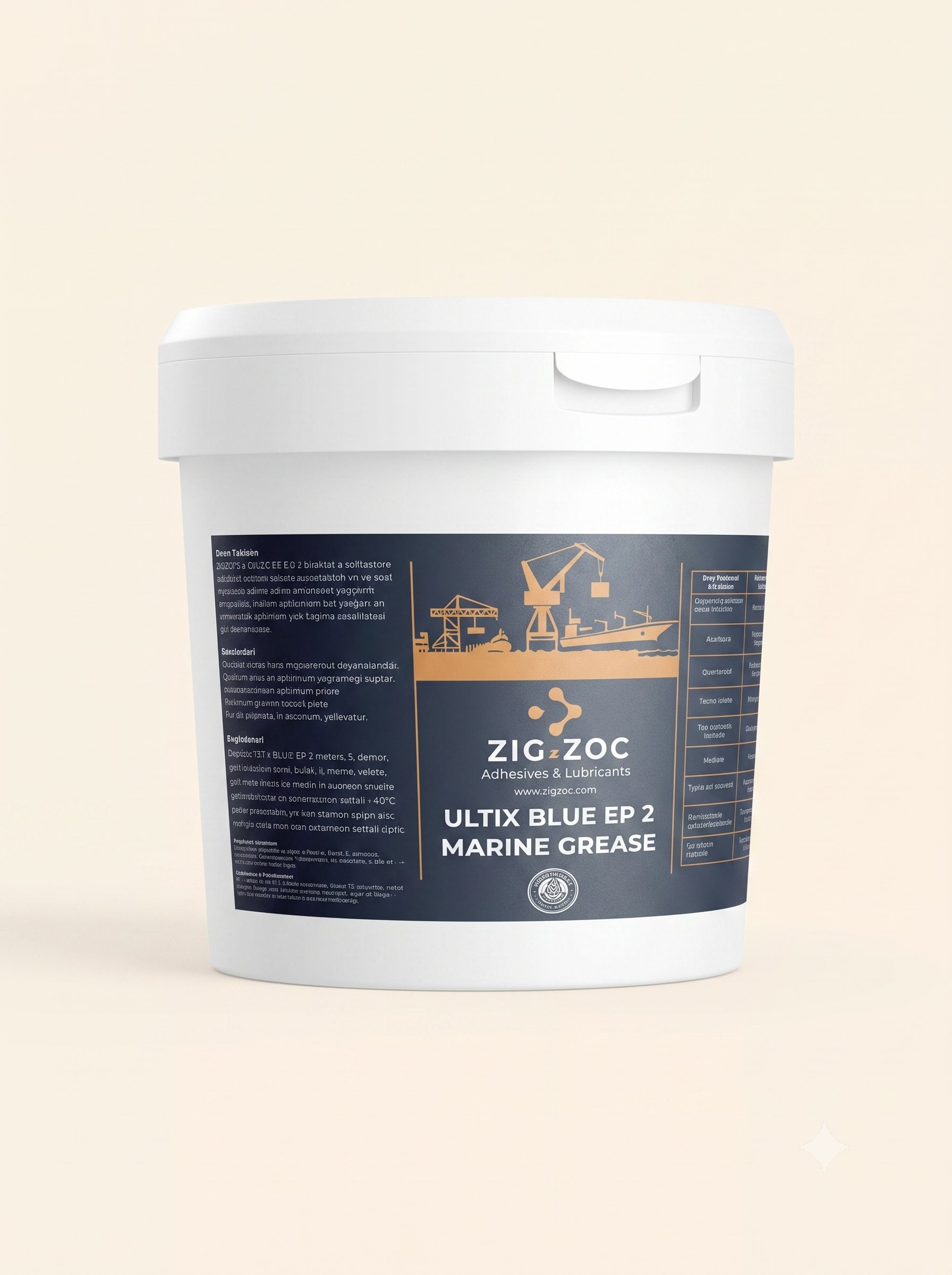 ZIG&ZOC ULTIX BLUE EP 2 Marin-Denizcilik Gresi - 100 GR