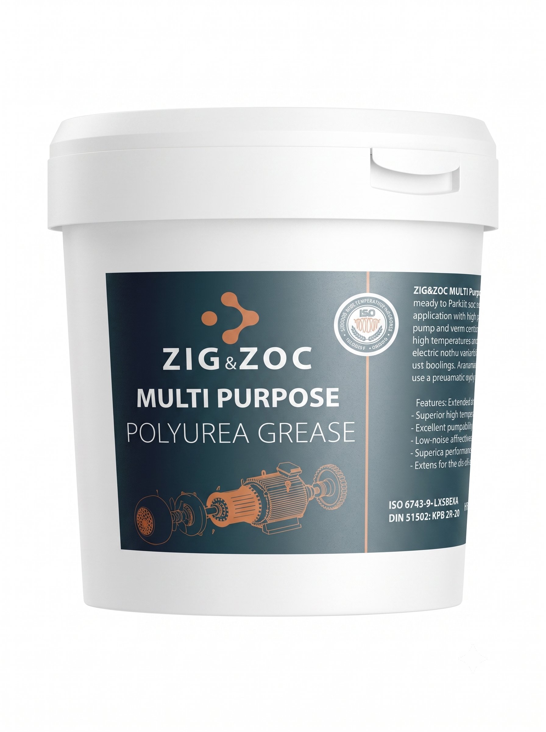 ZIG&ZOC Yüksek Devir-Hız Performans Poliüre Gres EM - 100 GR