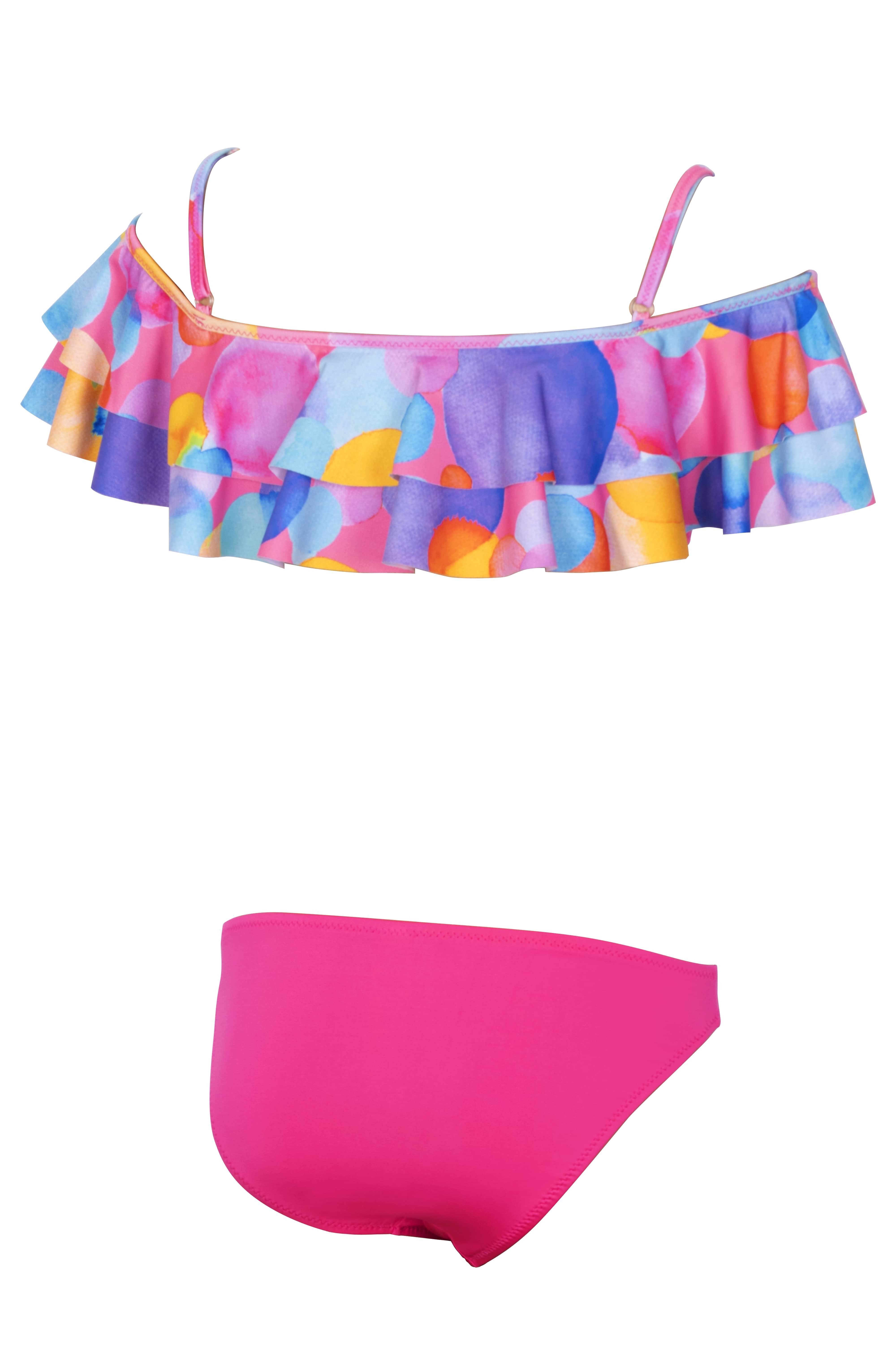 Kom Funky Kız Çocuk Bikini Pembe