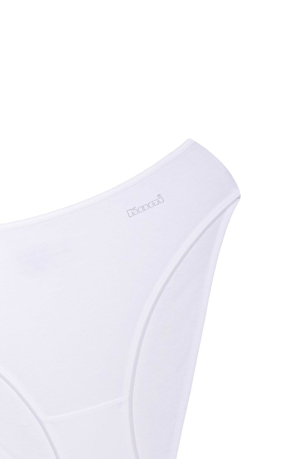 Kom Kadın Basic 5 li Slip Modal Külot Beyaz