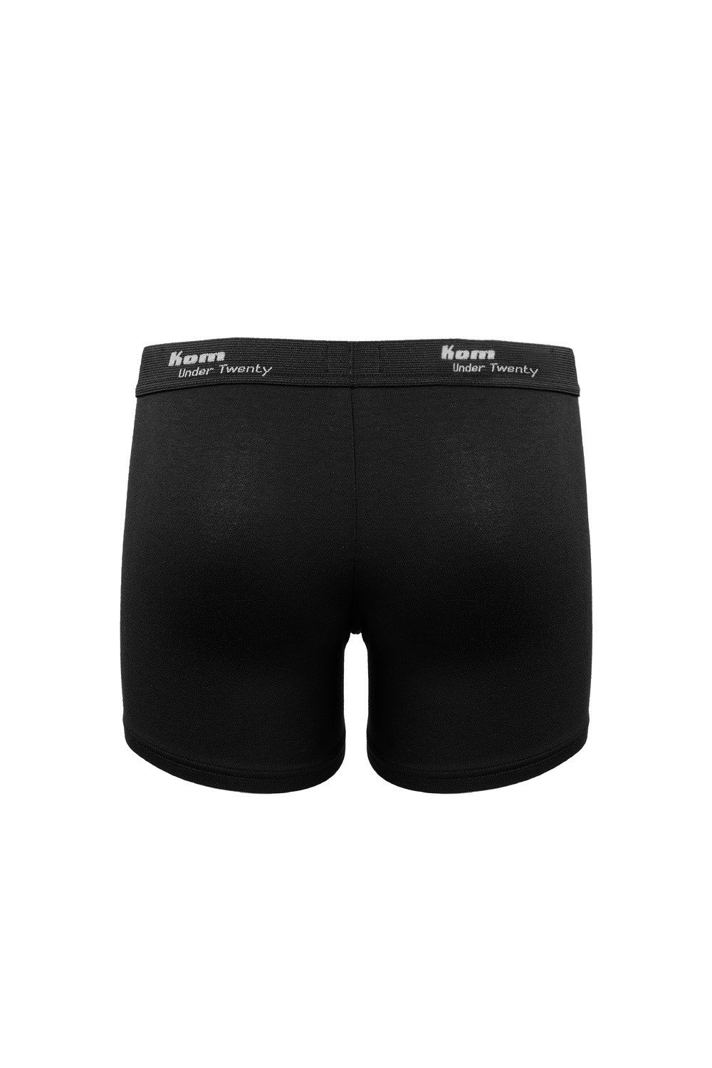 Kom Modal-Pamuk 3 lü Erkek nTtight Boxer Siyah
