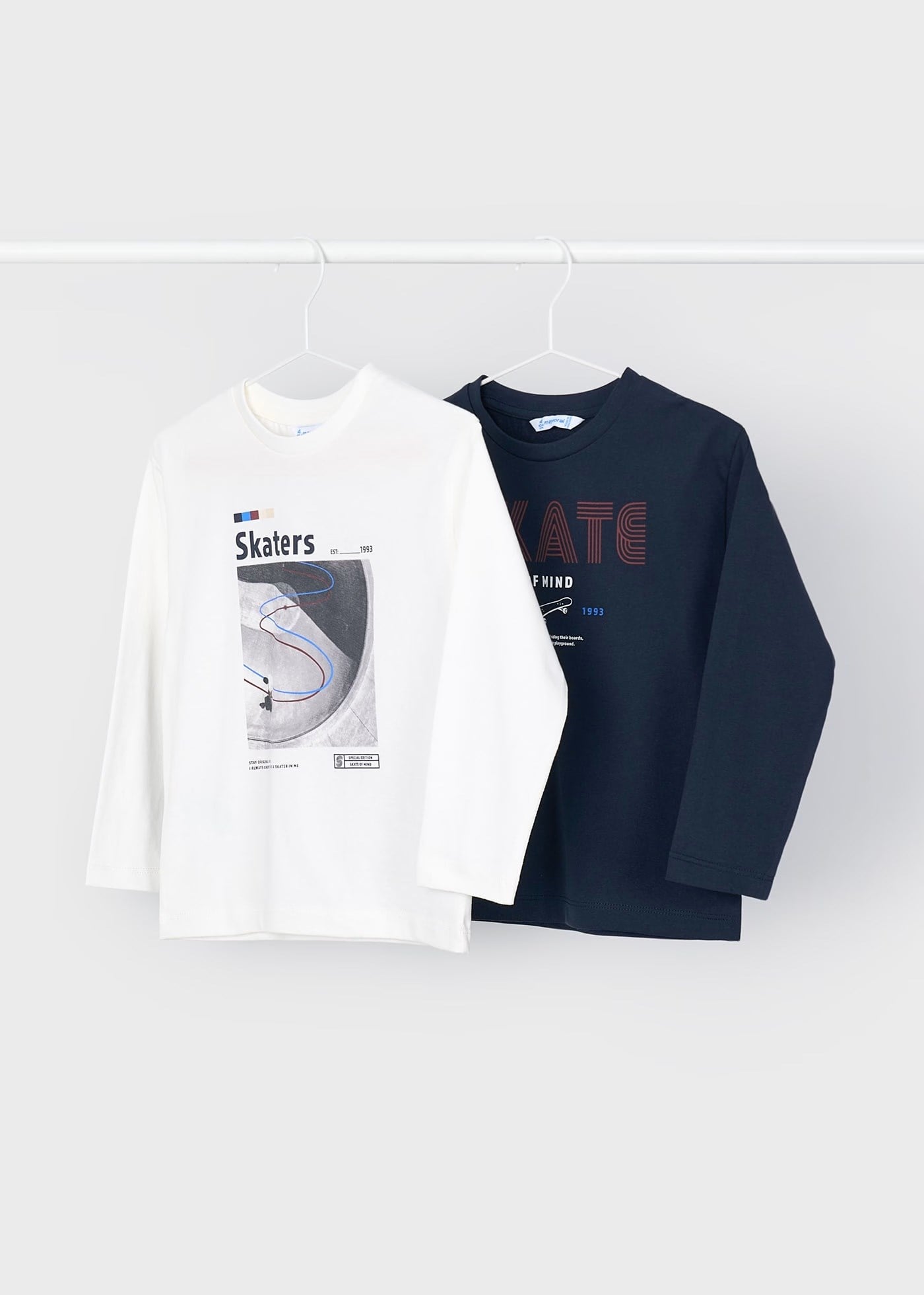 Mayoral Erkek Çocuk 2 Li Uzun Kollu T-Shirt Set 4091 Lacivert