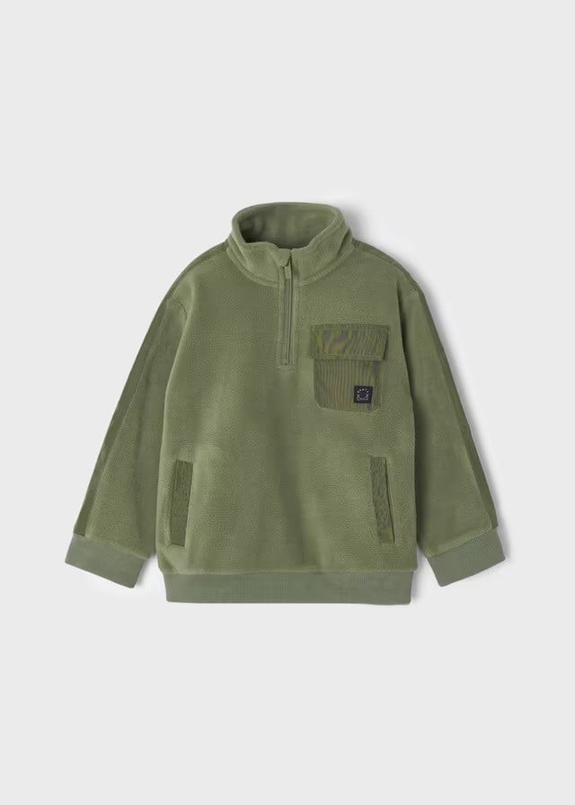 Mayoral Erkek Çocuk Sweatshirt Yeşil