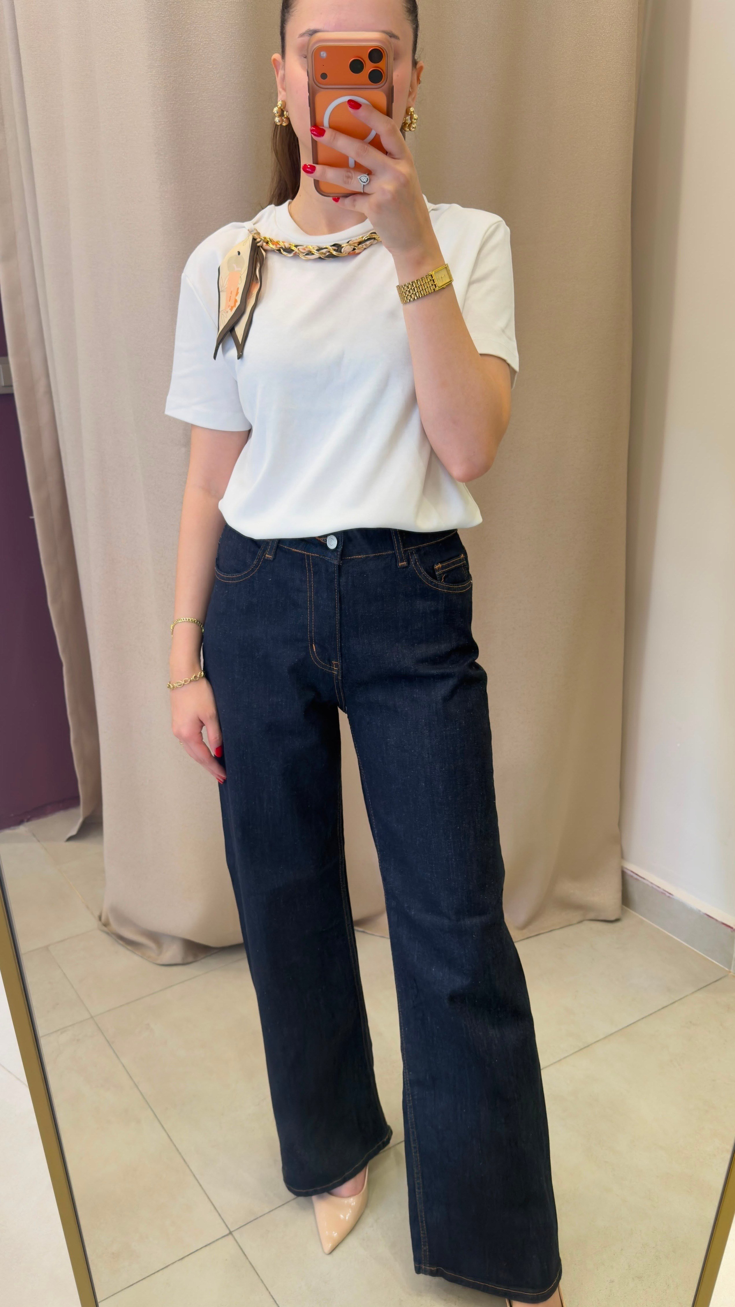 LACİVERT STRAIHGT LİKRALI JEAN 