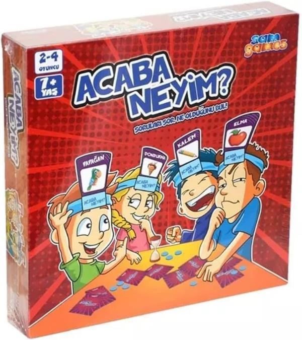 Acaba Neyim? – Eğlenceli Tahmin ve Soru Sorma Oyunu (7+ Yaş)