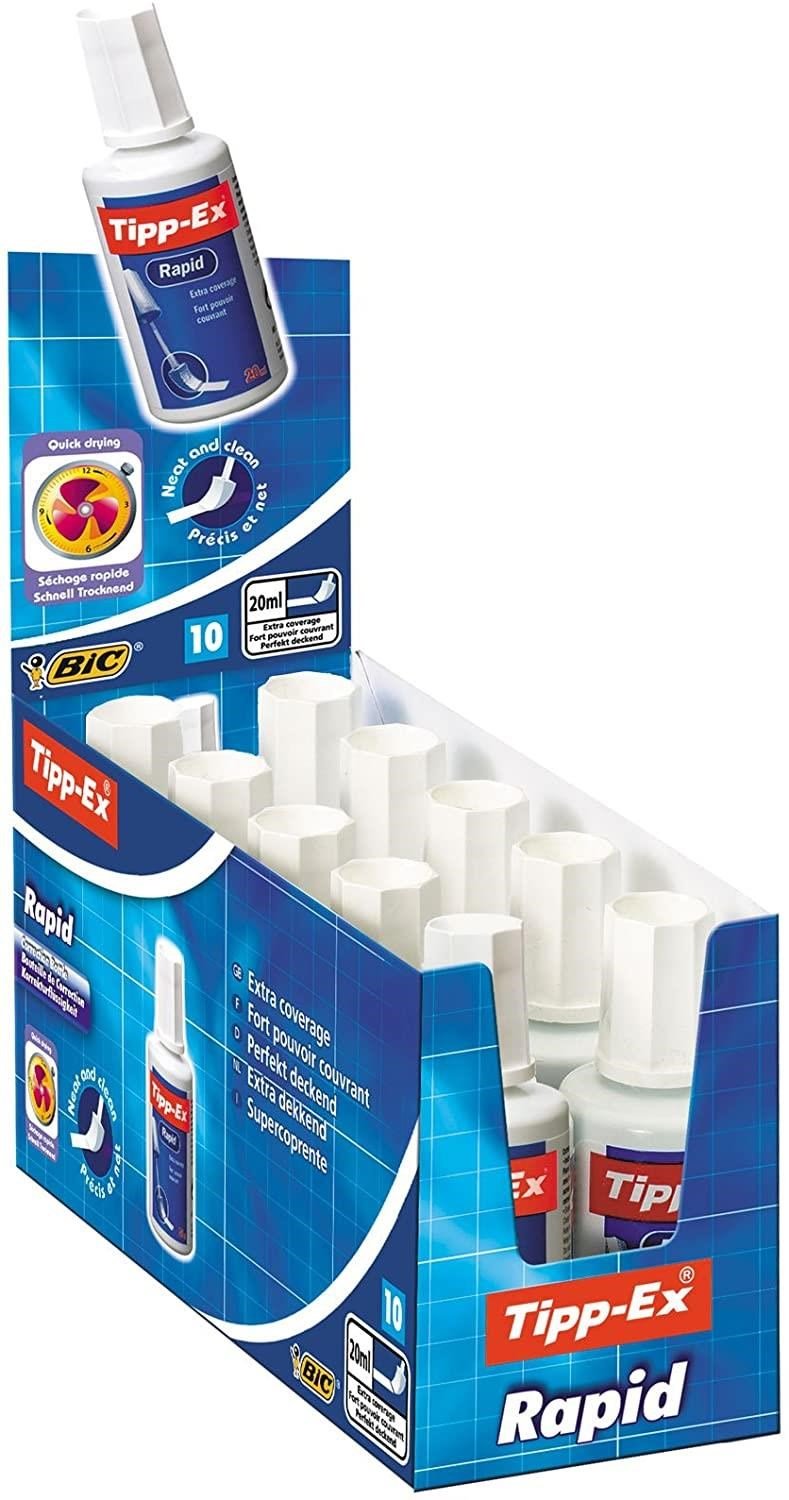 Bic Tıpp-Ex Rapıd Sıvı Silici (10 'Lu Kutu)