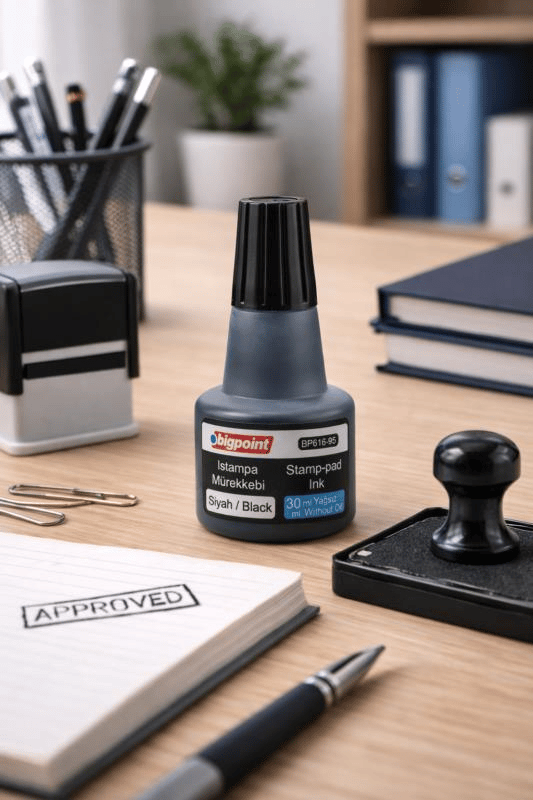Bigpoint Istampa Mürekkebi 30 ml Siyah – BP616-95