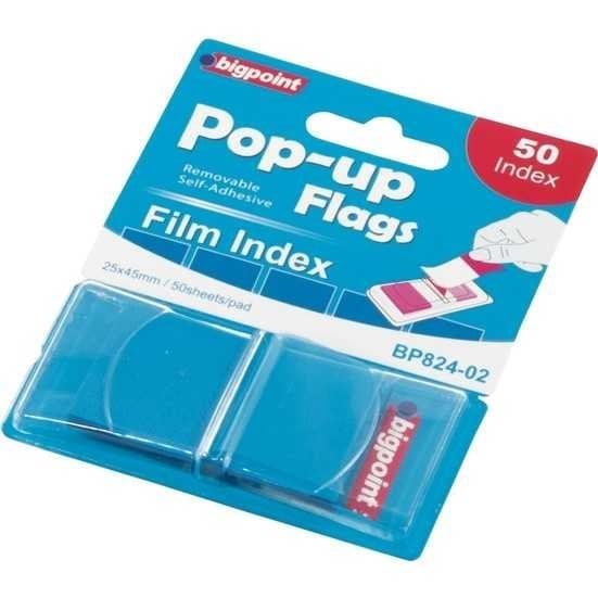 Bigpoint Pop-Up Film Index Tekli Mavi