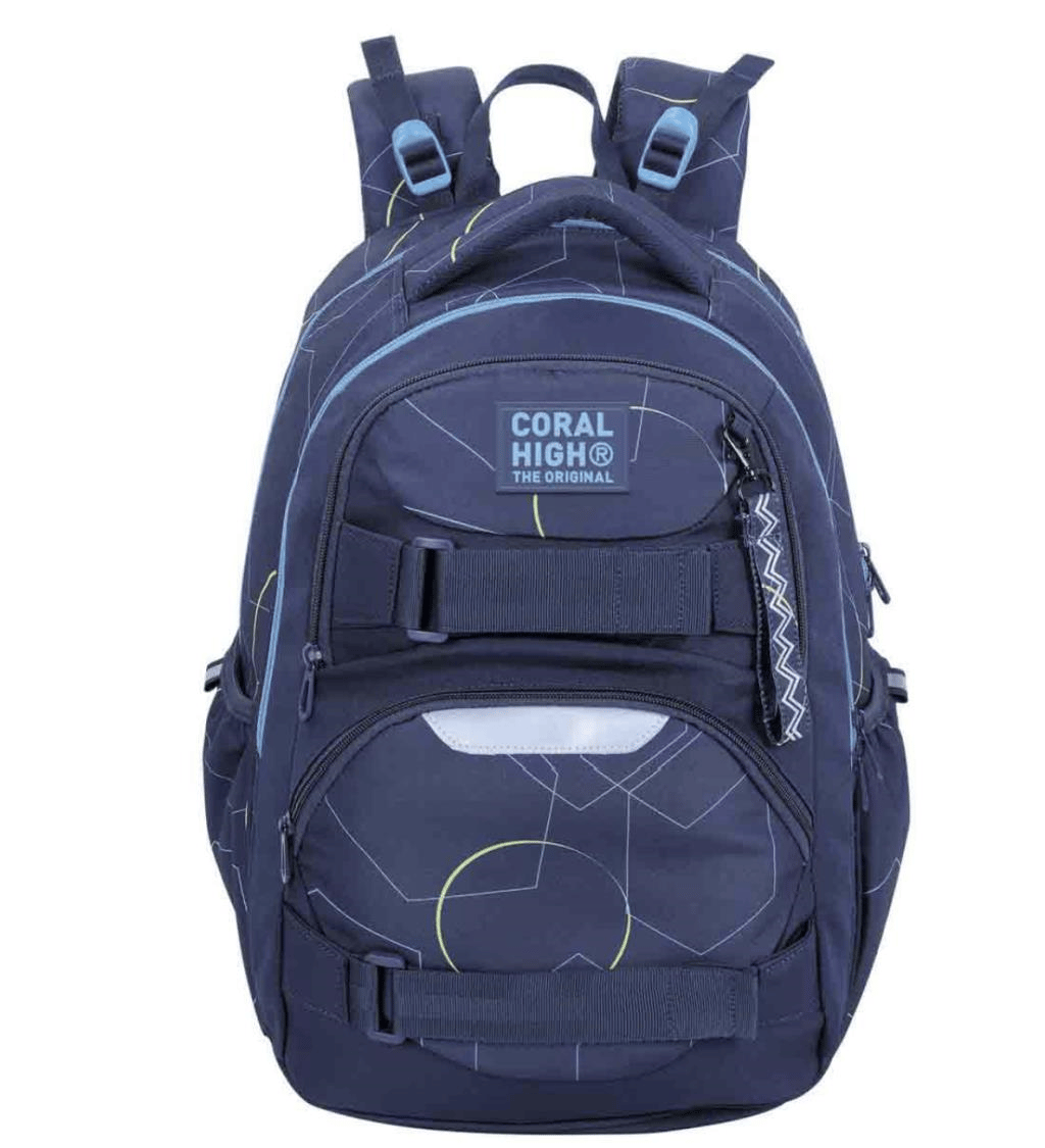 Coral High Geometrik Desenli Okul Sırt Çanta 24445