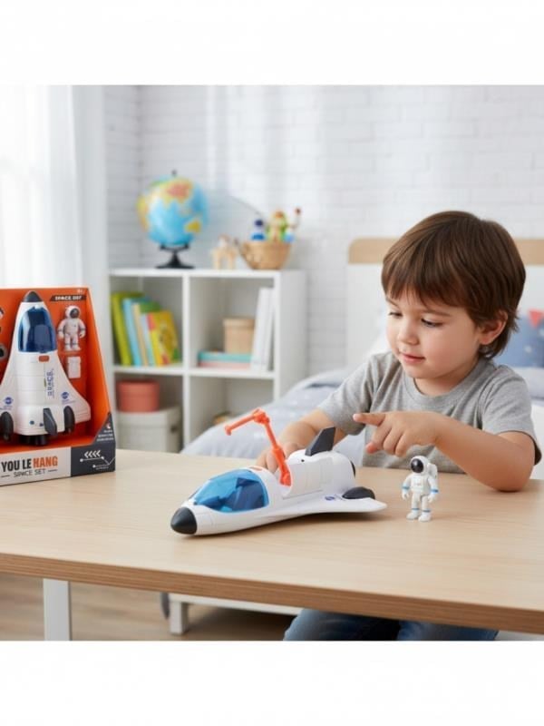 CTOYS Astronotlu Uzay Aracı – Işıklı ve Sesli Space Set (CTOY-261)