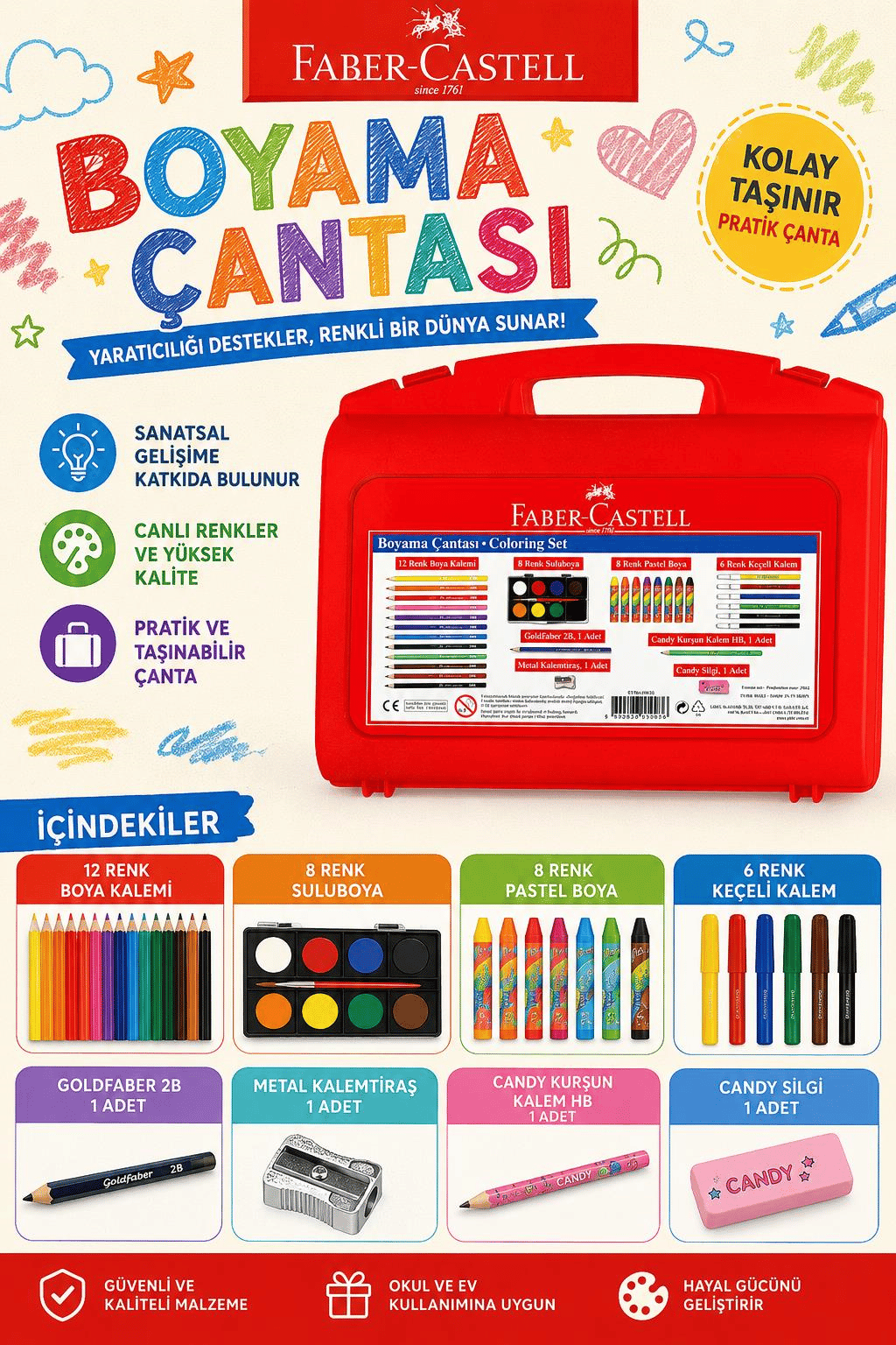 Faber Castell Boyama Çantası