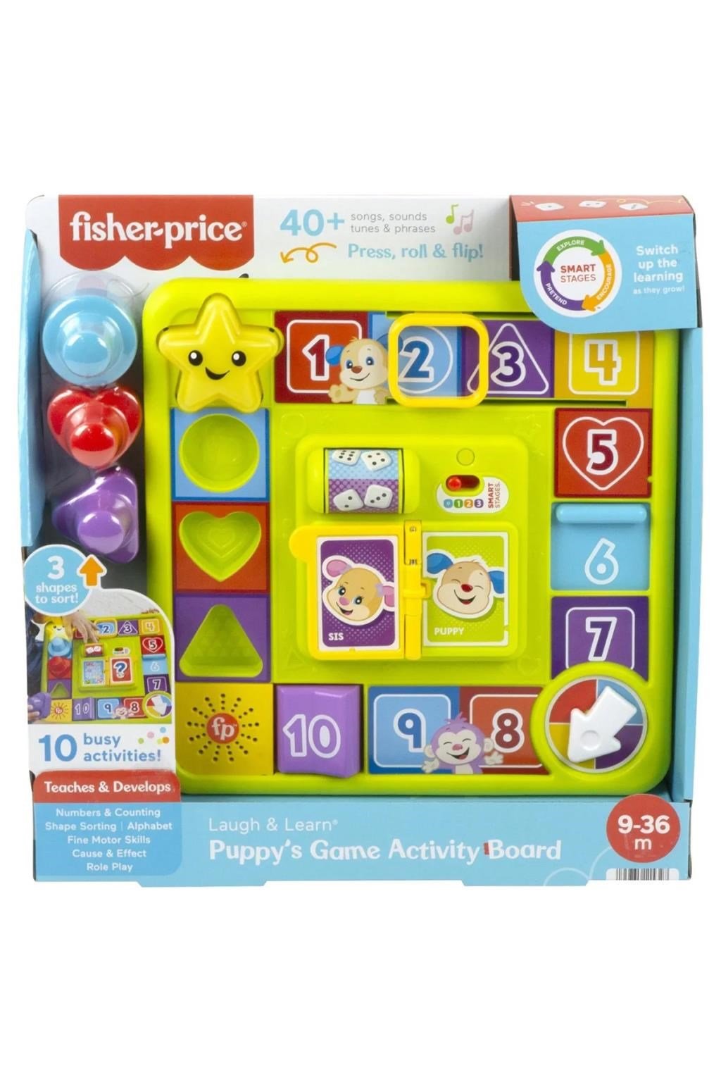 Fisher Price Eğitici Köpekçiğin Oyun İstasyonu | Türkçe, İngilizce Konuşan Eğitici Oyuncak