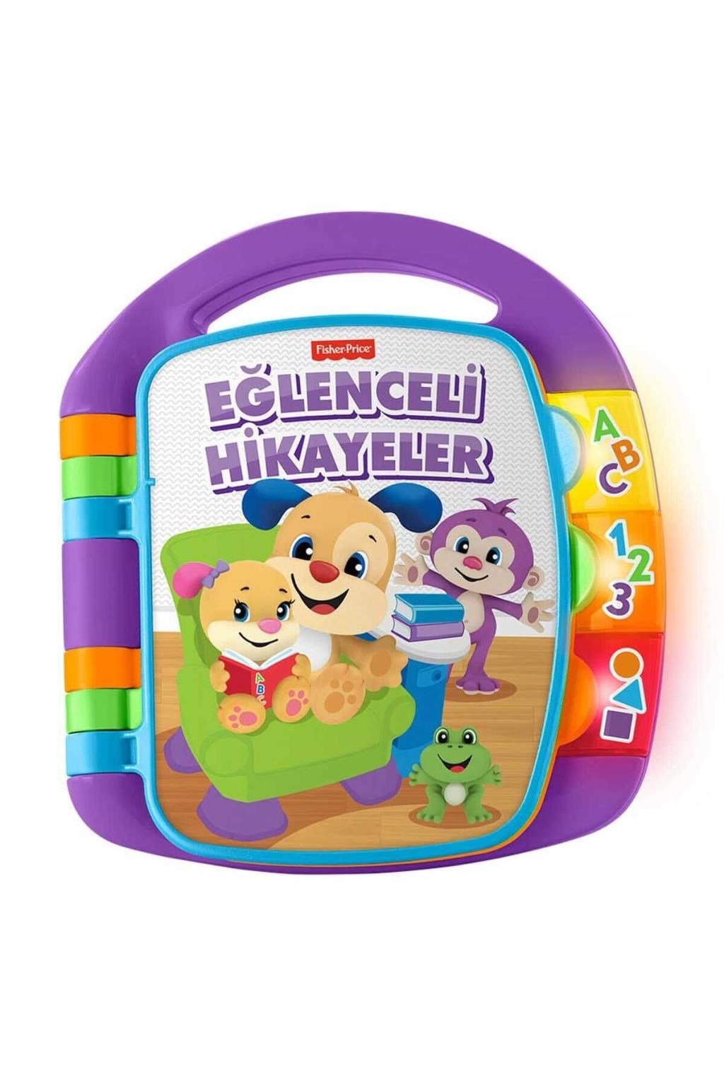 Fisher Price Eğlen & Öğren Eğitici Hikaye Kitabı (Türkçe) | Sesli ve Işıklı