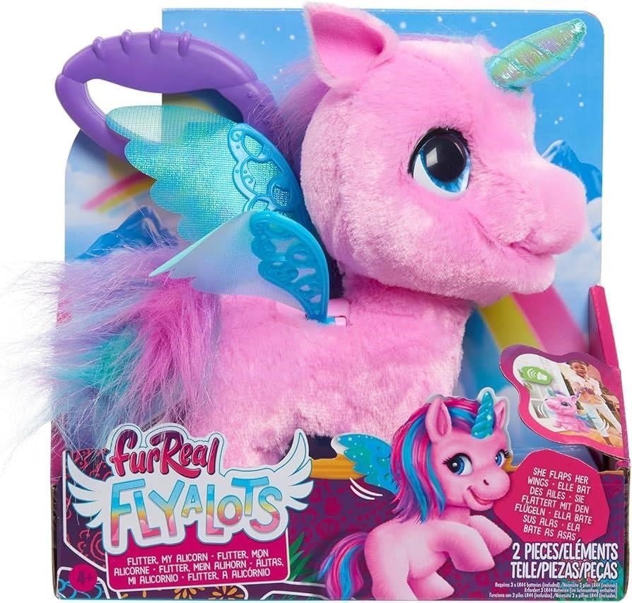 FurReal Fly-A-Lots Alicorn – Kanat Çırpan İnteraktif Pelüş Unicorn (28064)