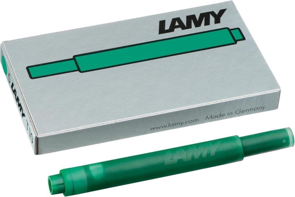 LAMY Yeşil Dolma Kalem Kartuşu T10y - 5’li Paket – Orijinal Alman Üretimi