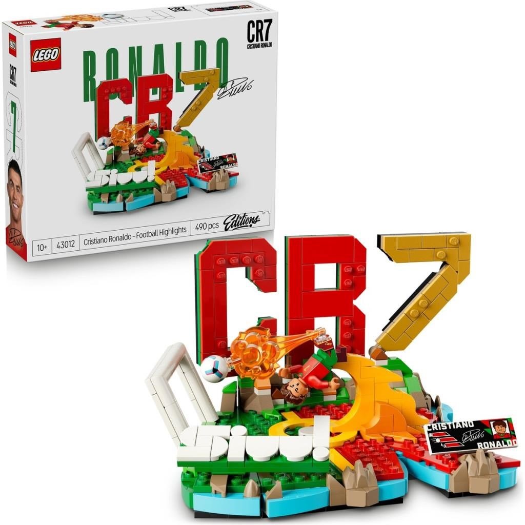 LEGO® Editions Cristiano Ronaldo – Unutulmaz Futbol Anları 43012 | 490 Parça