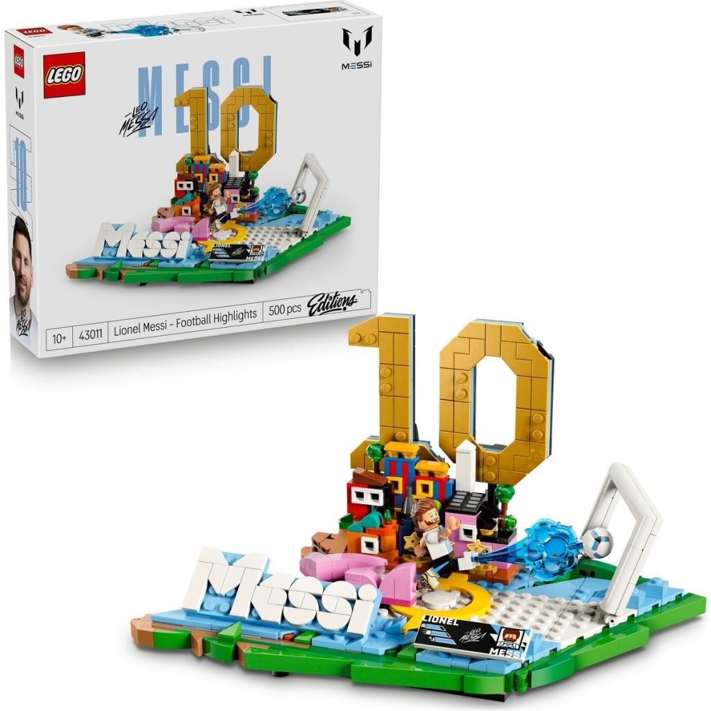 LEGO® Editions Lionel Messi – Unutulmaz Futbol Anları 43011 | 500 Parça