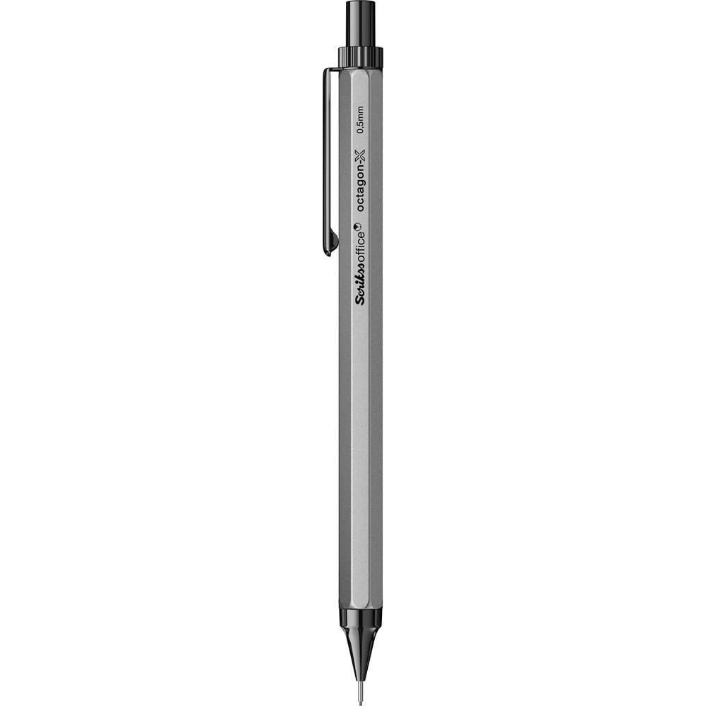 Scrikss Octagon-X Mekanik Kurşun Kalem 0.5 mm Antrasit