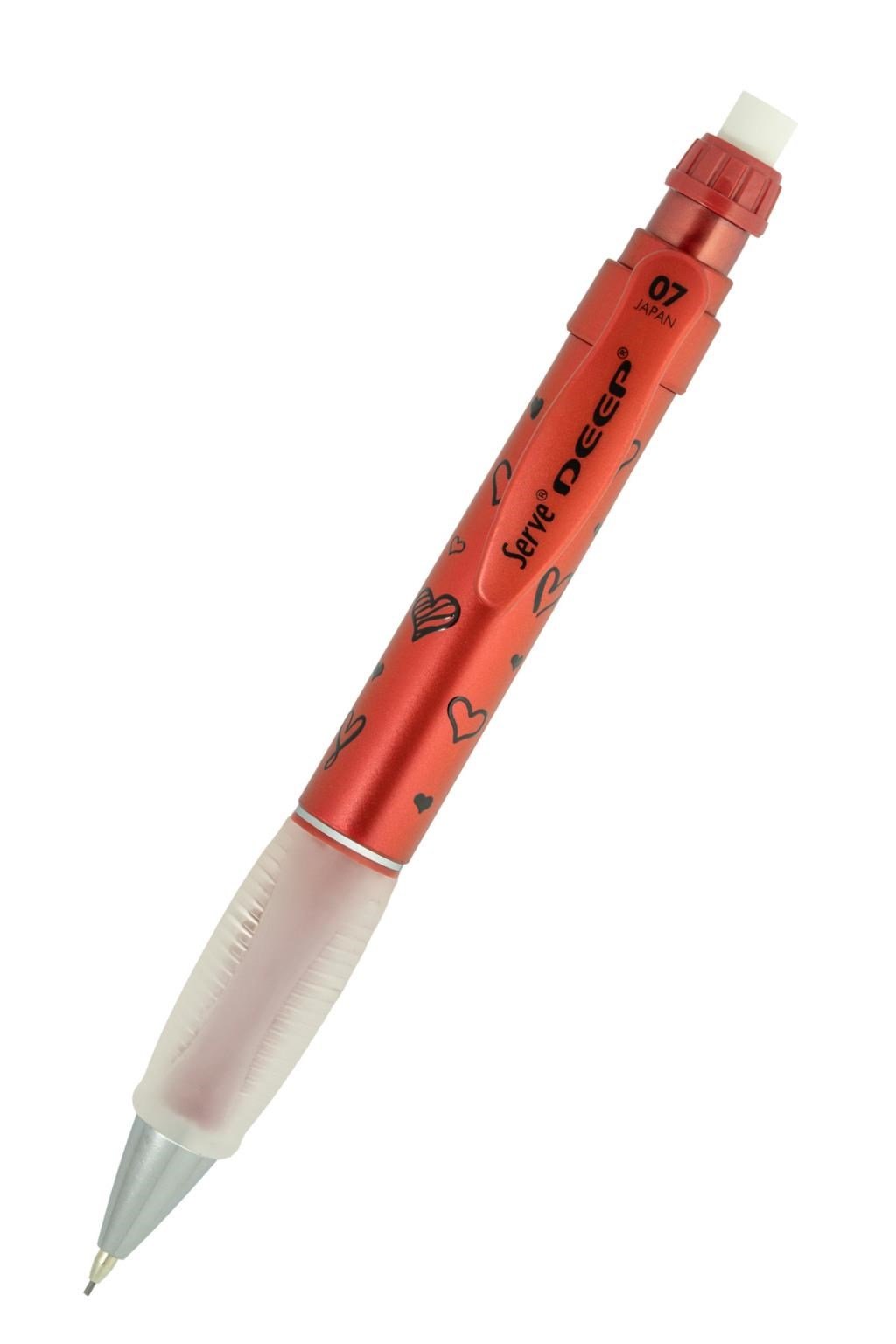 Serve Deep Versatil 0.7 mm Pre Metalik Desenli Sketch Serisi Lav Kırmızı