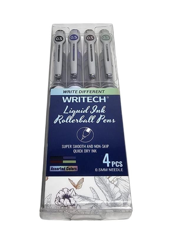 Writech Liguid 05 mm 4 Renk Roller Kalem Seti